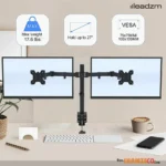 Double Pendulum Large Base TV Stand TSNS-03 Bearing 8Kg/Vese100*100/90° tilt/360° rotation