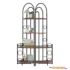 4-Tier Corner Bookshelf, Modern Style, Plant Stand with Metal Frame - Image 5