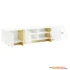 80" Luxury Fluted TV Stand Media Console – White - Image 12
